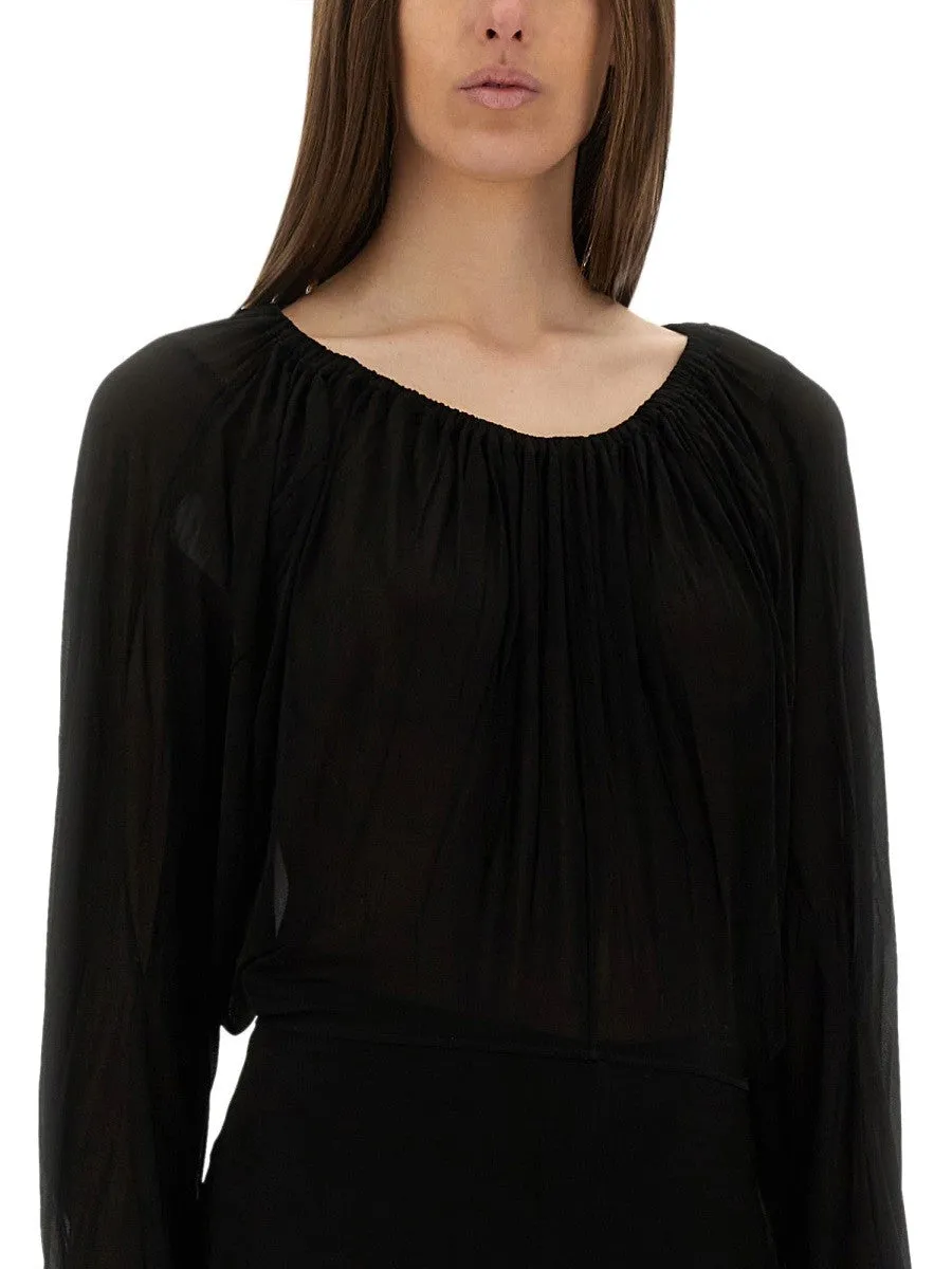 RICK OWENS DRAPED TOP sold by Siebentaschen product image thumbnail 4