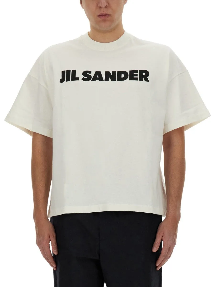 JIL SANDER T-SHIRT WITH PRINT sold by Siebentaschen