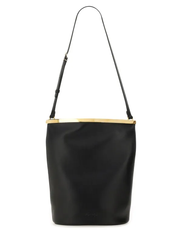 TOD'S SMALL LEATHER BUCKET BAG sold by Siebentaschen