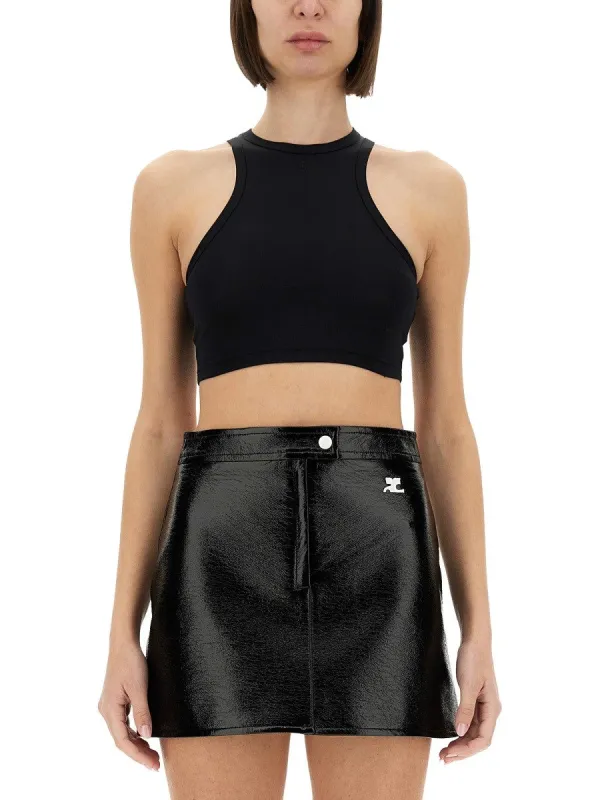 COURREGES CROP TOP sold by Siebentaschen