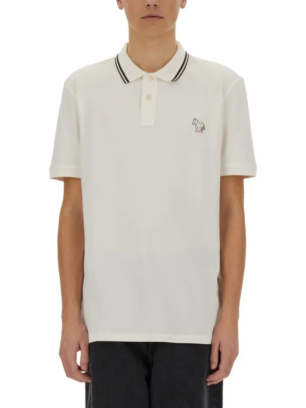 PS BY PAUL SMITH COTTON PIQUE POLO sold by Siebentaschen
