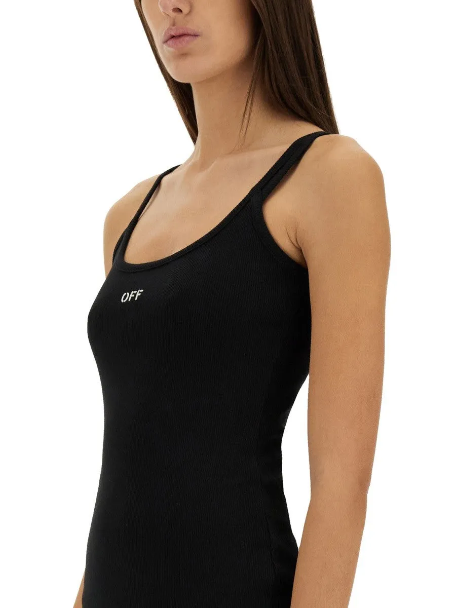 Off-white DRESS WITH LOGO sold by Siebentaschen product image thumbnail 4
