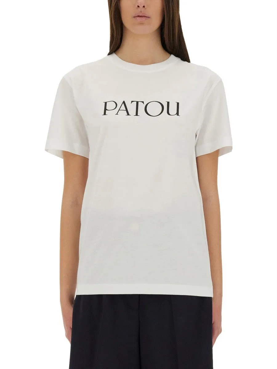 PATOU LOGO PRINT T-SHIRT sold by Siebentaschen