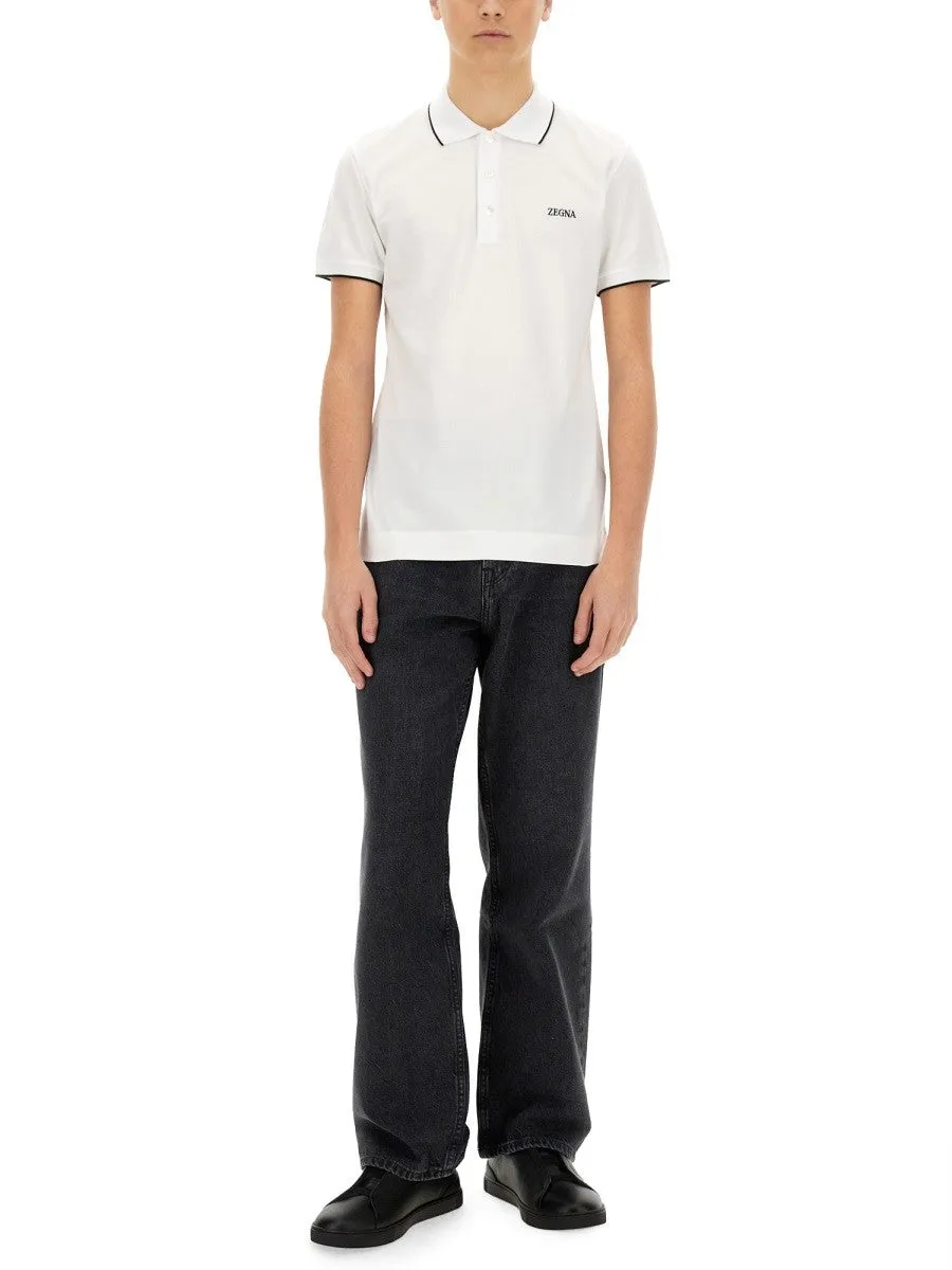 Zegna POLO WITH LOGO sold by Siebentaschen product image thumbnail 2