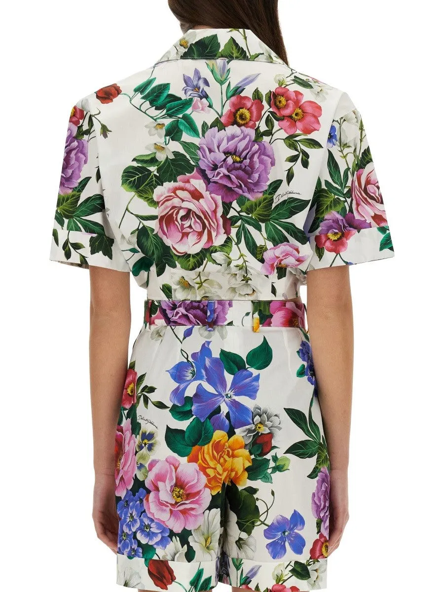 Dolce & Gabbana SHIRT WITH FLORAL PATTERN sold by Siebentaschen product image thumbnail 4
