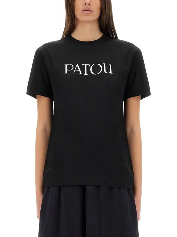 PATOU LOGO PRINT T-SHIRT sold by Siebentaschen