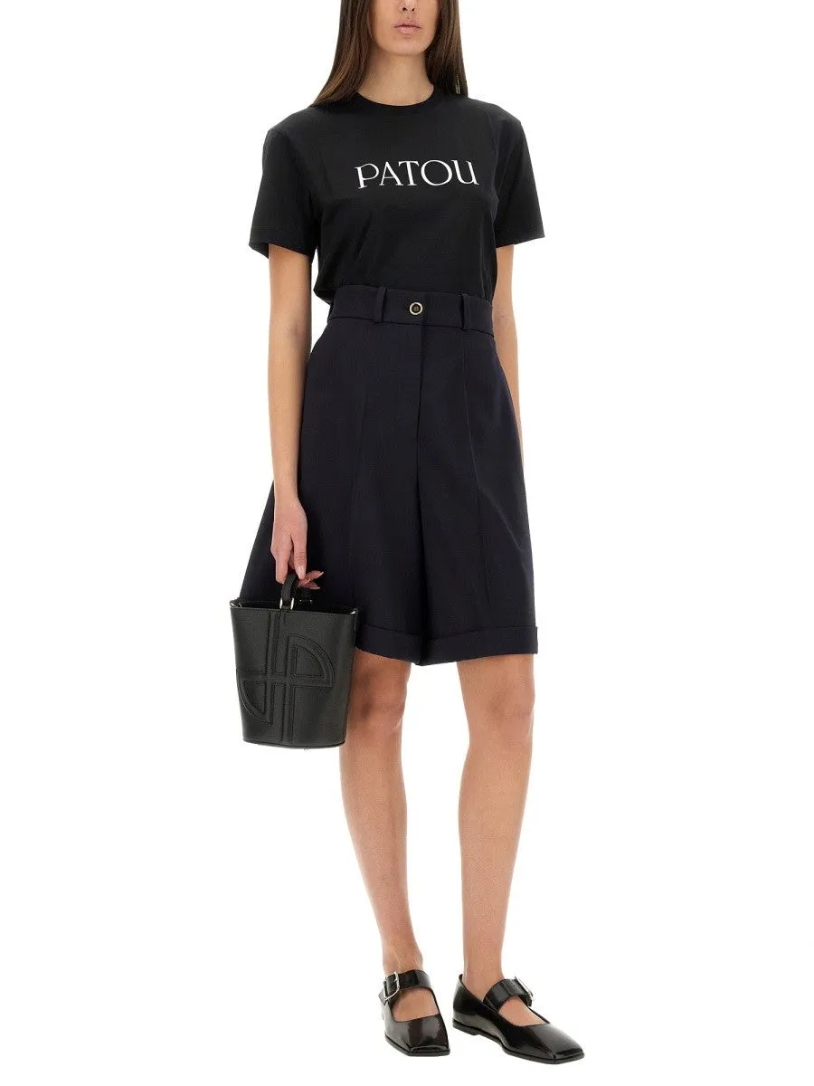 PATOU LOGO PRINT T-SHIRT sold by Siebentaschen product image thumbnail 2