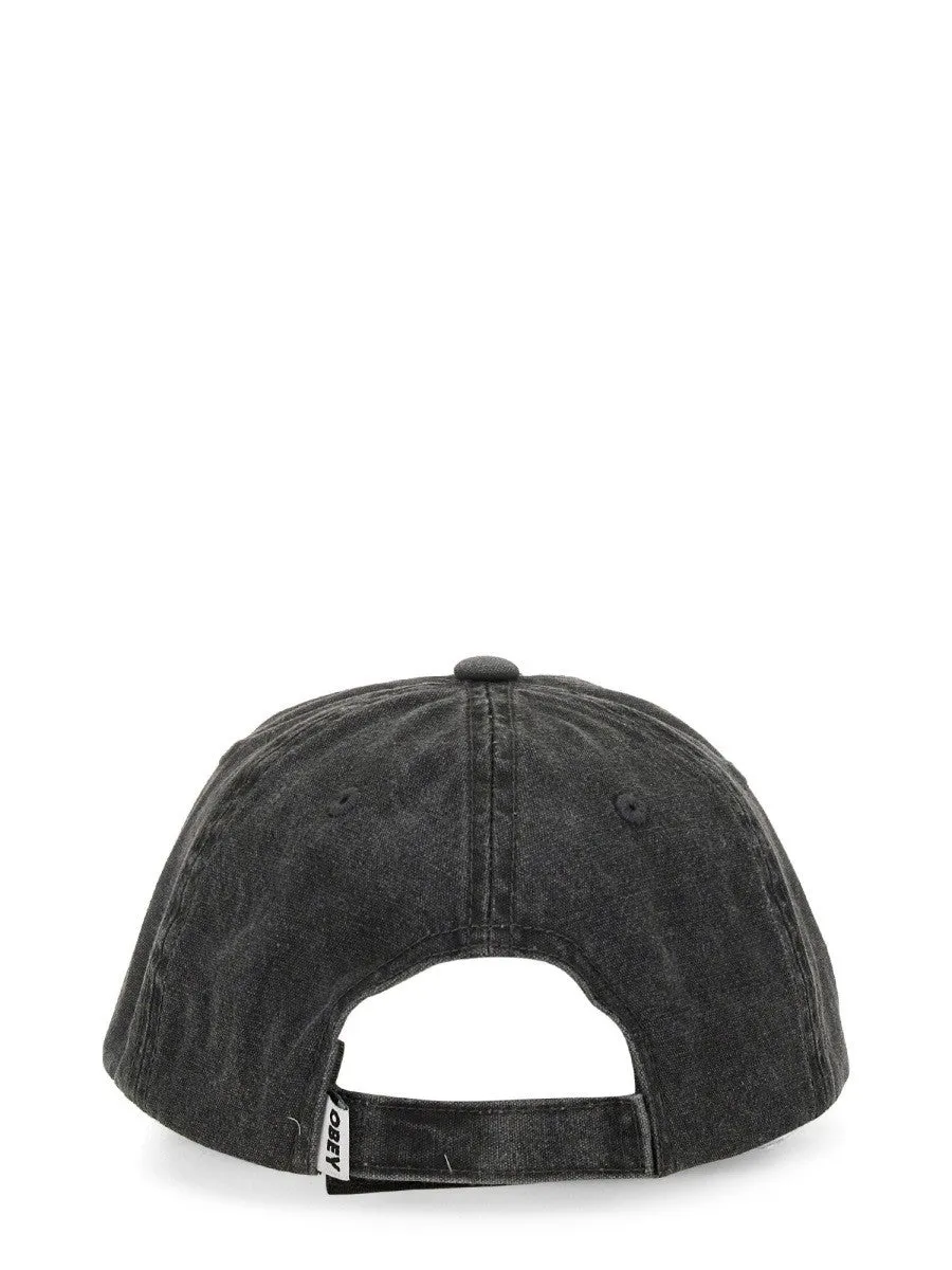 OBEY "ICON EYES PIGMENT 6 PANEL" BASEBALL HAT sold by Siebentaschen product image thumbnail 3