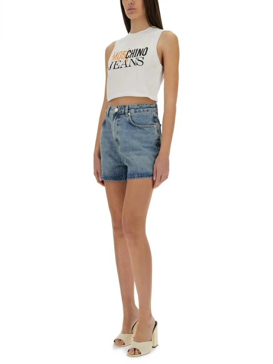 MOSCHINO JEANS DENIM SHORTS sold by Siebentaschen product image thumbnail 2