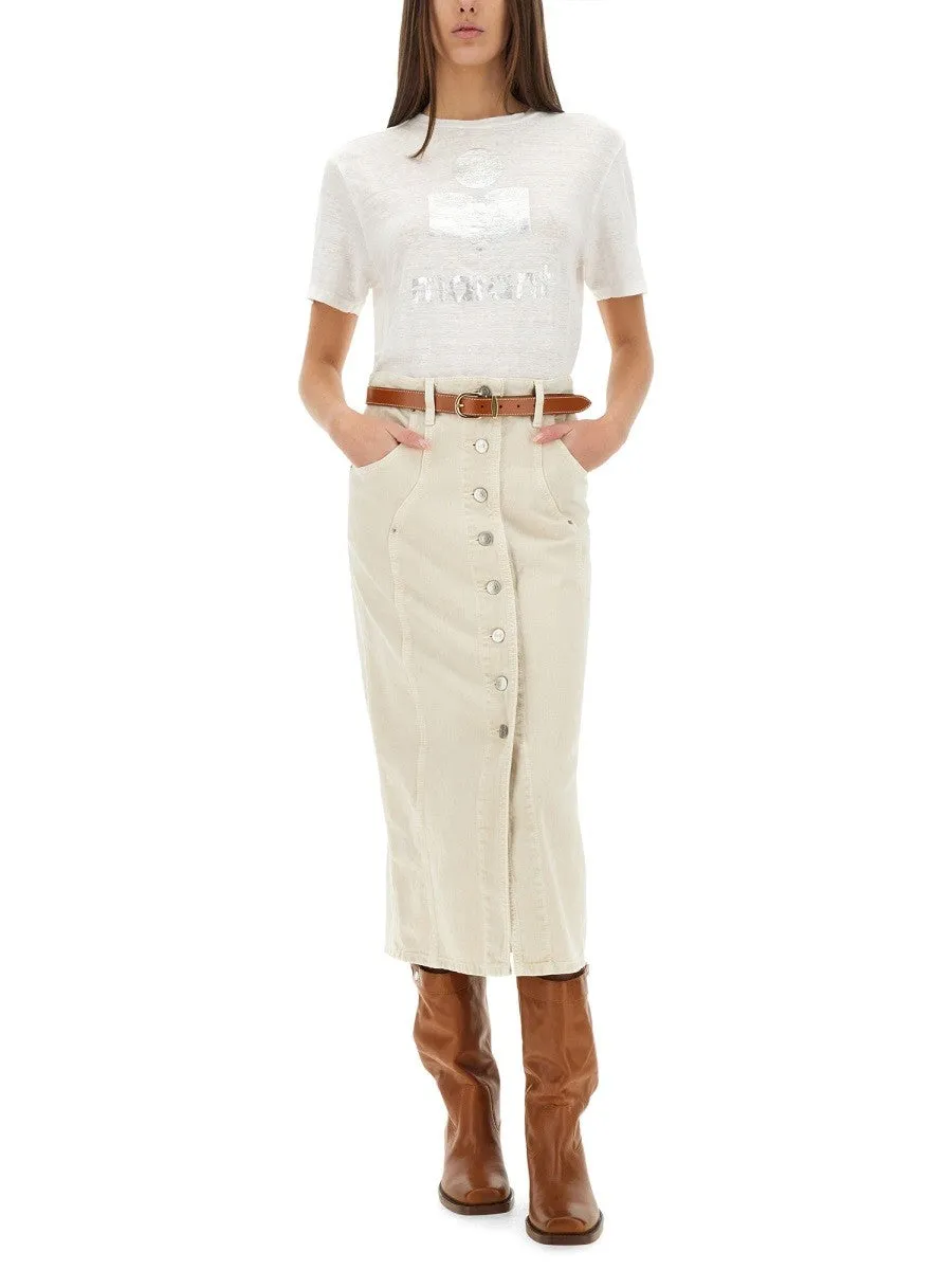 MARANT ETOILE T-SHIRT "ZEWEL" sold by Siebentaschen product image thumbnail 3