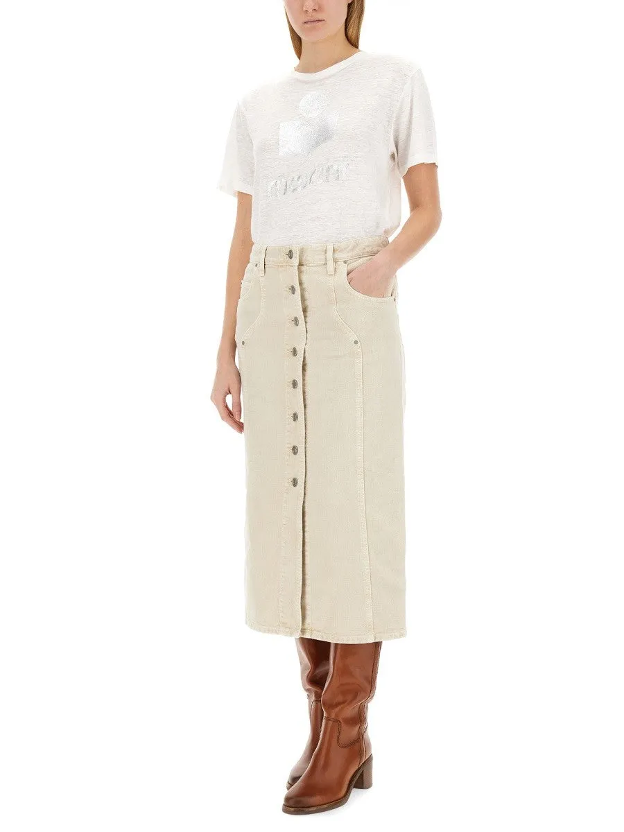 MARANT ETOILE T-SHIRT "ZEWEL" sold by Siebentaschen product image thumbnail 4