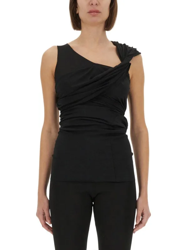 RICK OWENS LILIES TOP "SAHARA" sold by Siebentaschen