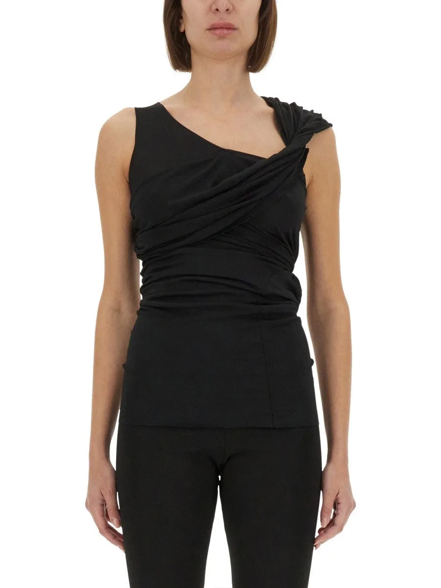 RICK OWENS LILIES TOP "SAHARA" sold by Siebentaschen