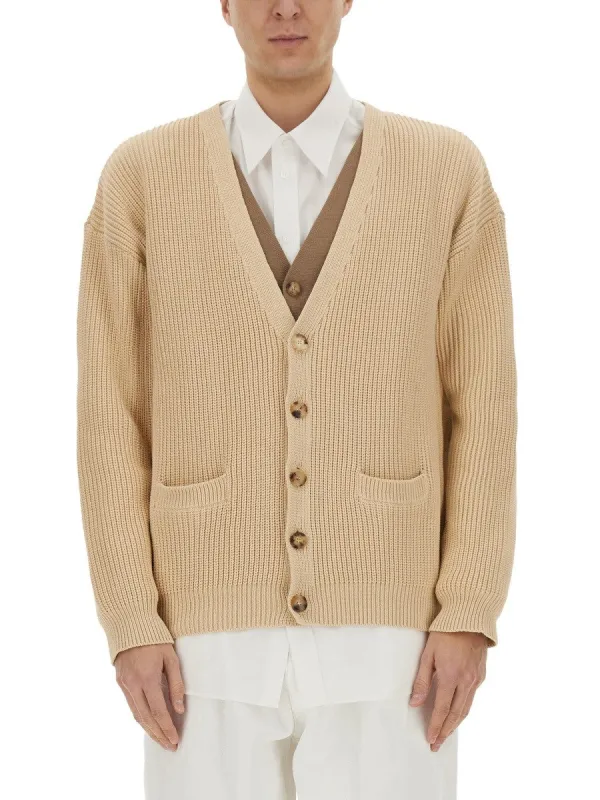 Moschino ORGANIC COTTON BLEND CARDIGAN sold by Siebentaschen