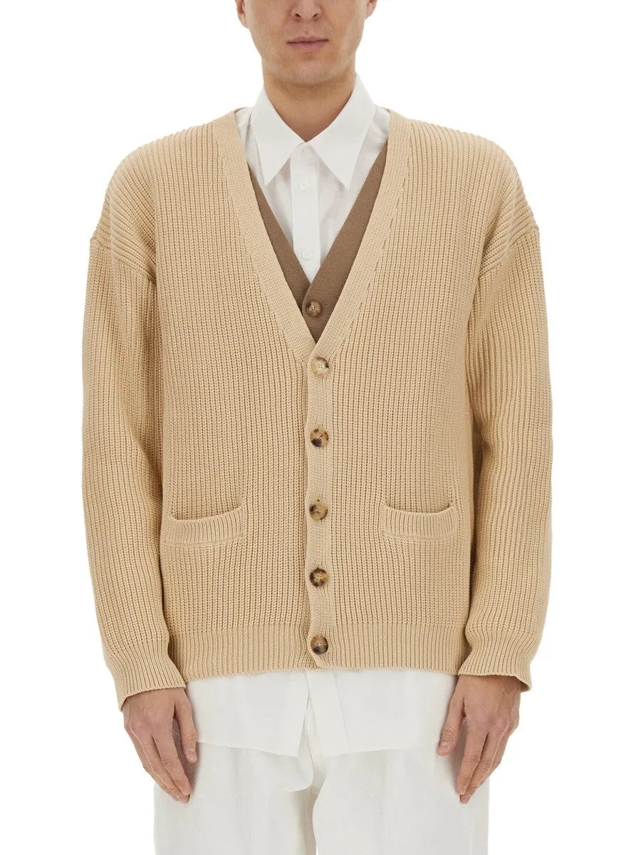 Moschino ORGANIC COTTON BLEND CARDIGAN sold by Siebentaschen