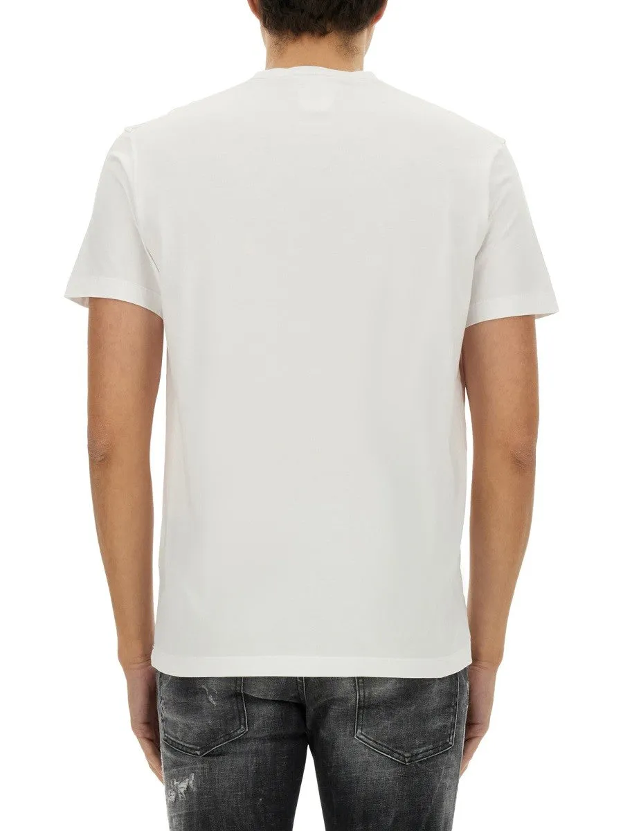 Dsquared "COOL FIT VELVET LOGO" T-SHIRT sold by Siebentaschen product image thumbnail 3