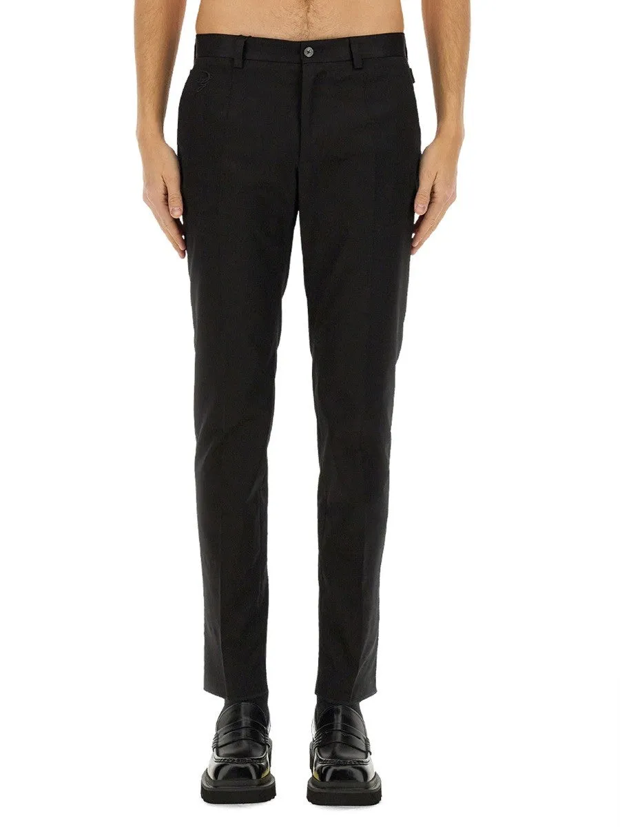 Dolce & Gabbana COTTON TAILORED PANTS sold by Siebentaschen