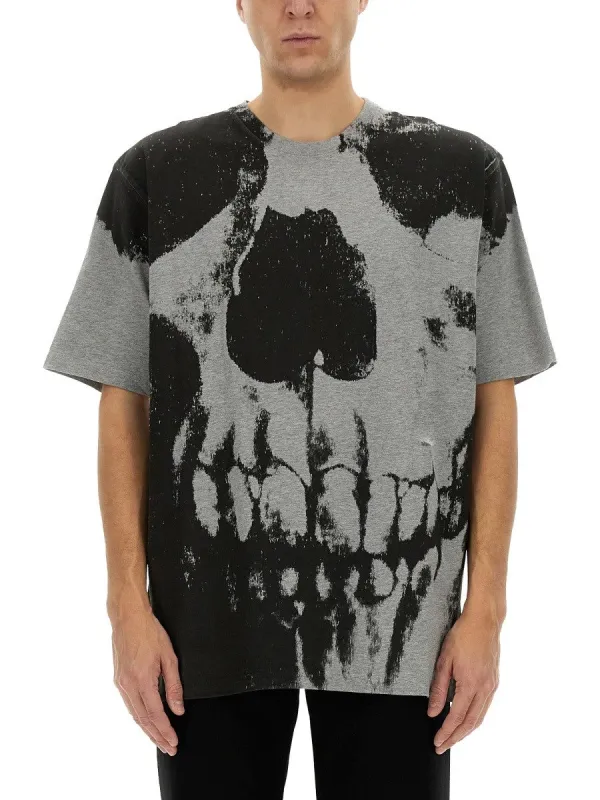 Alexander Mcqueen SKULL PRINT T-SHIRT sold by Siebentaschen