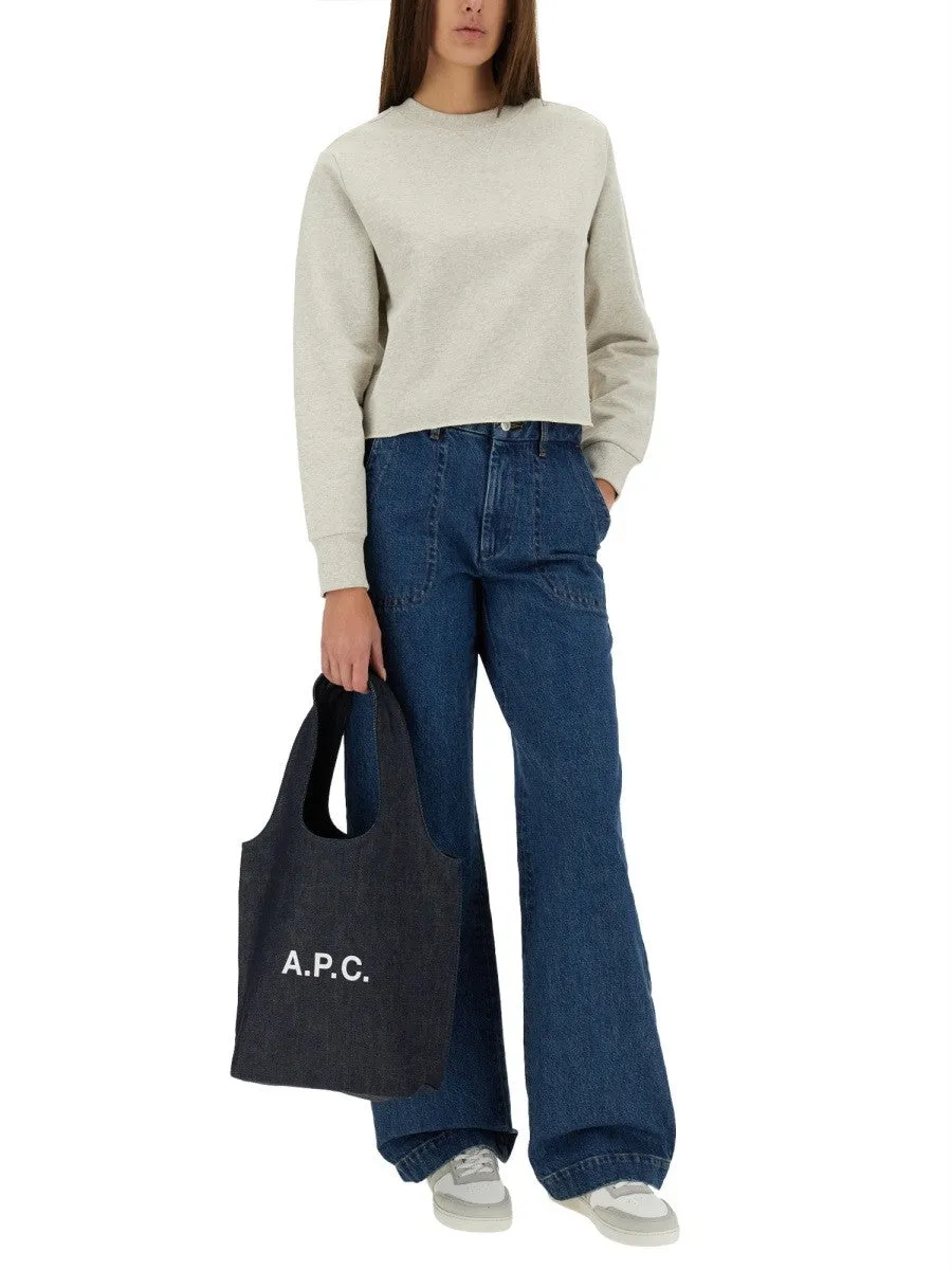 A.P.C. SWEATSHIRT WITH LOGO sold by Siebentaschen product image thumbnail 2