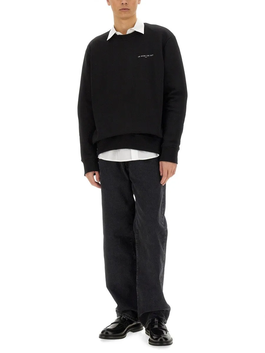 IH NOM UH NIT CROWN MASK PRINT SWEATSHIRT sold by Siebentaschen product image thumbnail 2