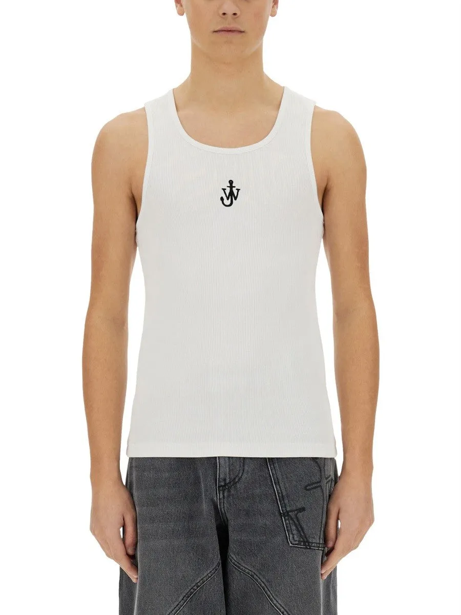 jw anderson TANK TOP WITH LOGO sold by Siebentaschen