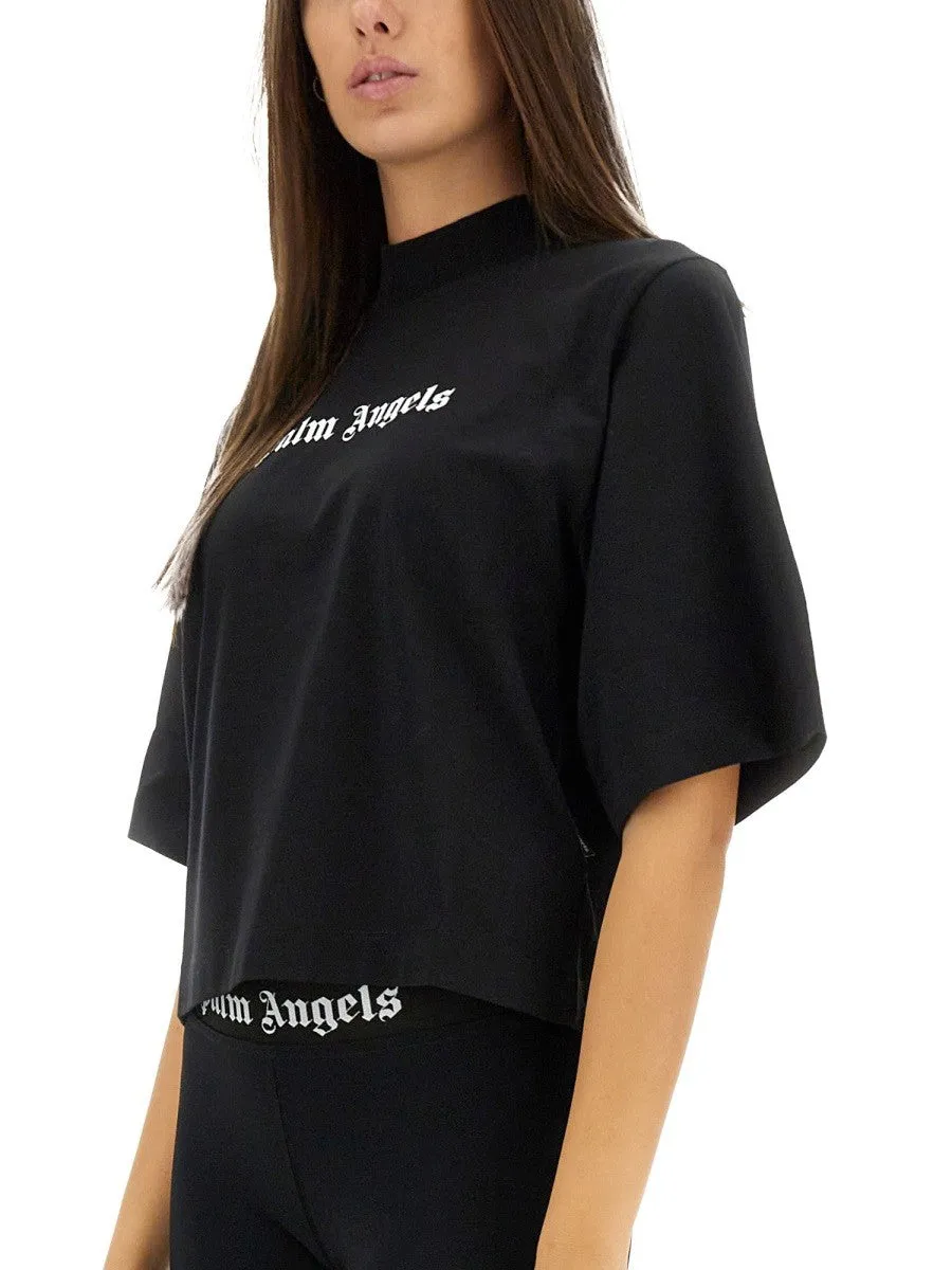Palm Angels T-SHIRT WITH LOGO sold by Siebentaschen product image thumbnail 4