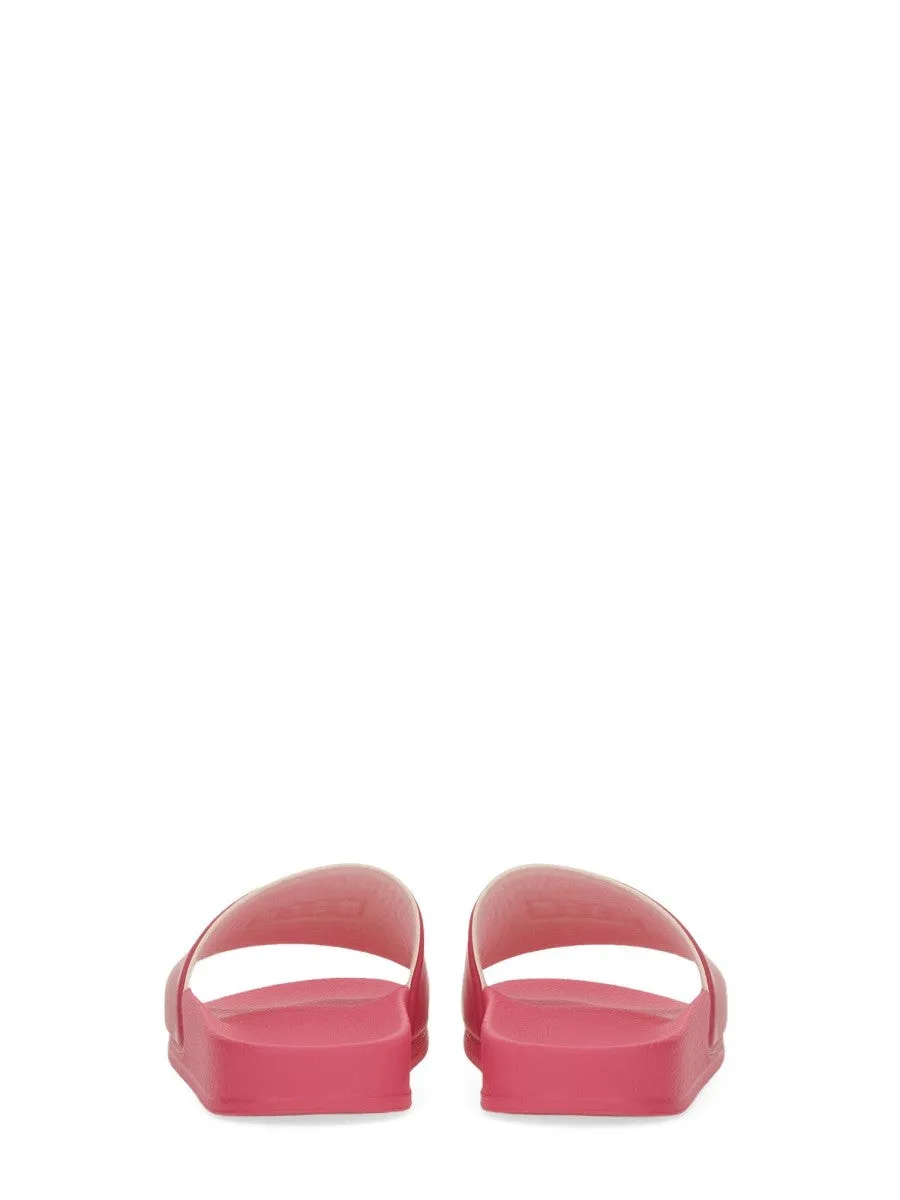 msgm SLIDE SANDAL WITH LOGO sold by Siebentaschen product image thumbnail 3