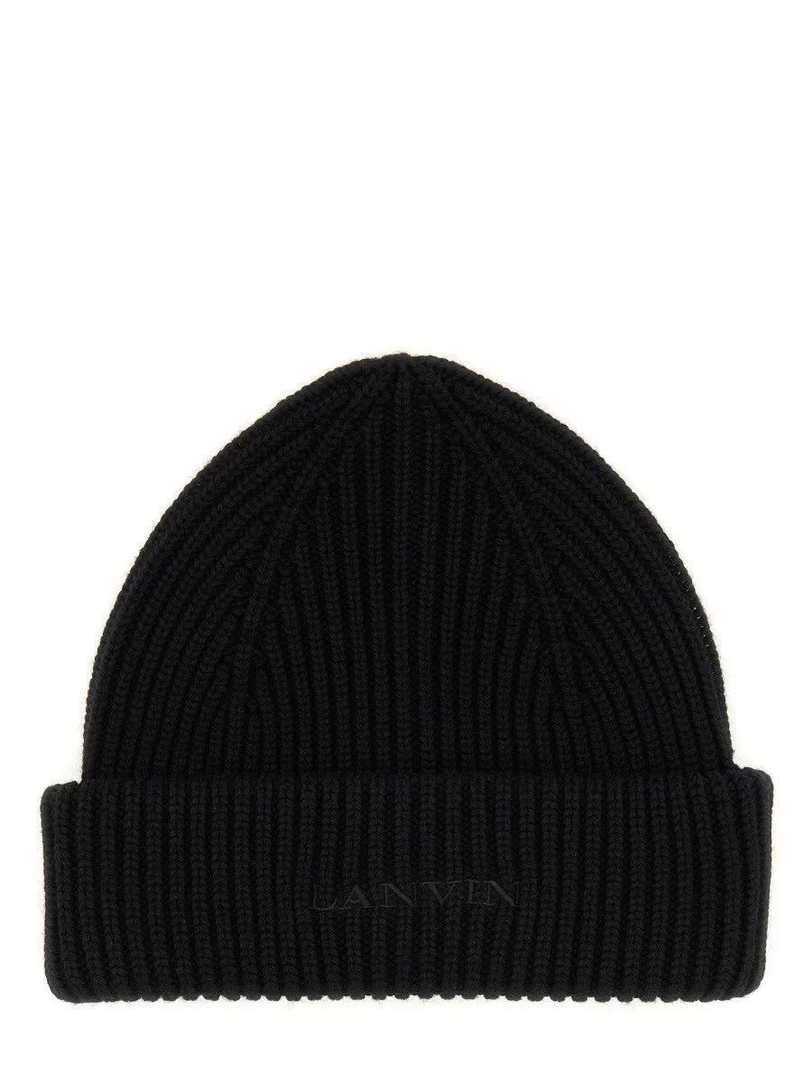 Lanvin WOOL BEANIE HAT sold by Siebentaschen