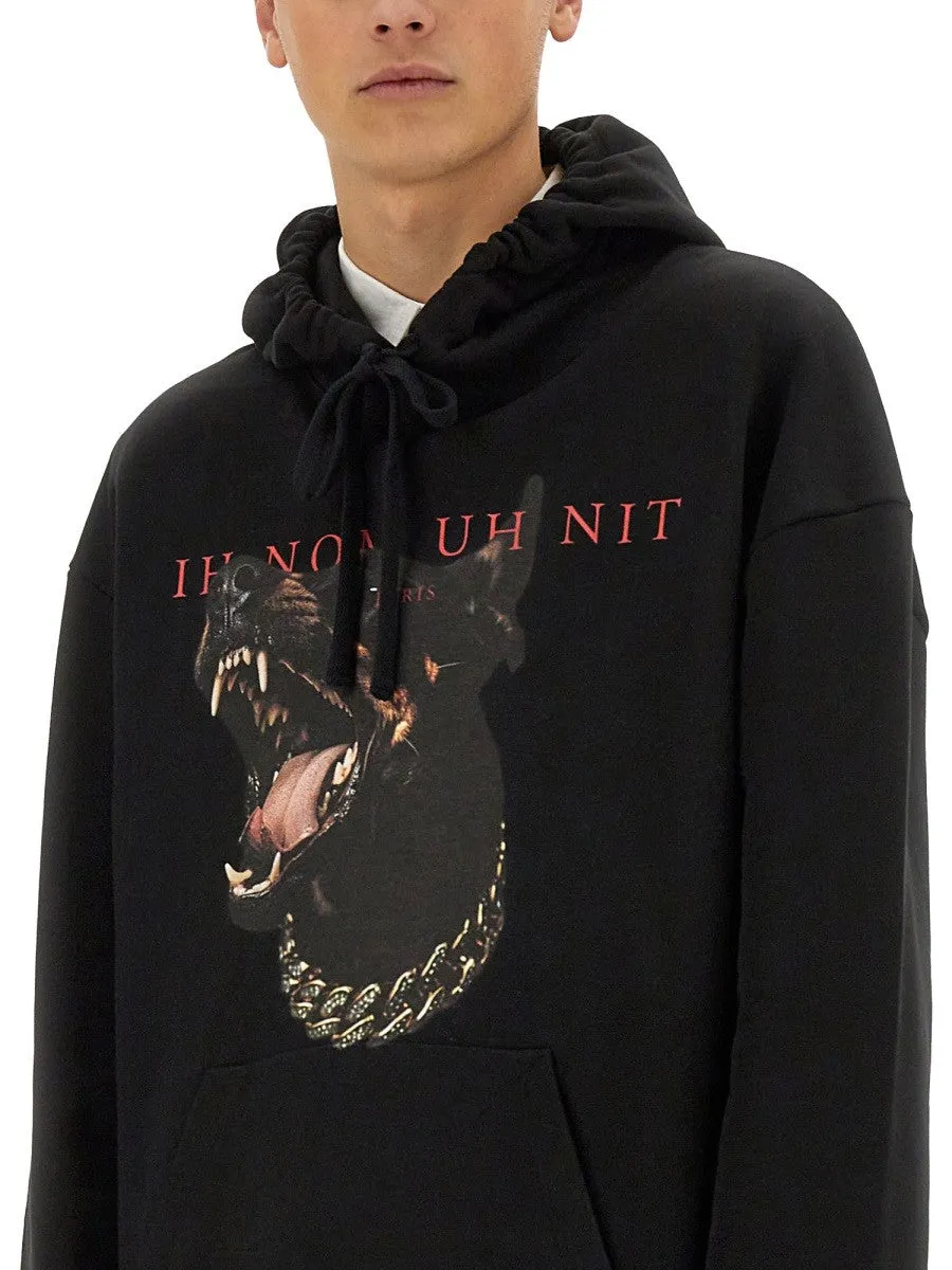 IH NOM UH NIT DOBERMANN PRINT SWEATSHIRT sold by Siebentaschen product image thumbnail 4