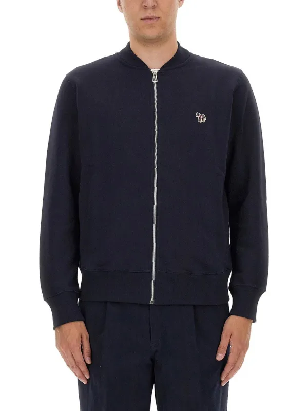 PS BY PAUL SMITH ZIP SWEATSHIRT. made by Siebentaschen