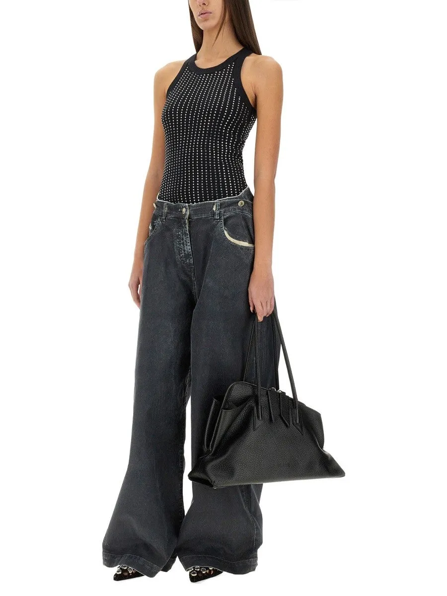 The Attico LONG PANTS "NAVY BLUE" sold by Siebentaschen product image thumbnail 2