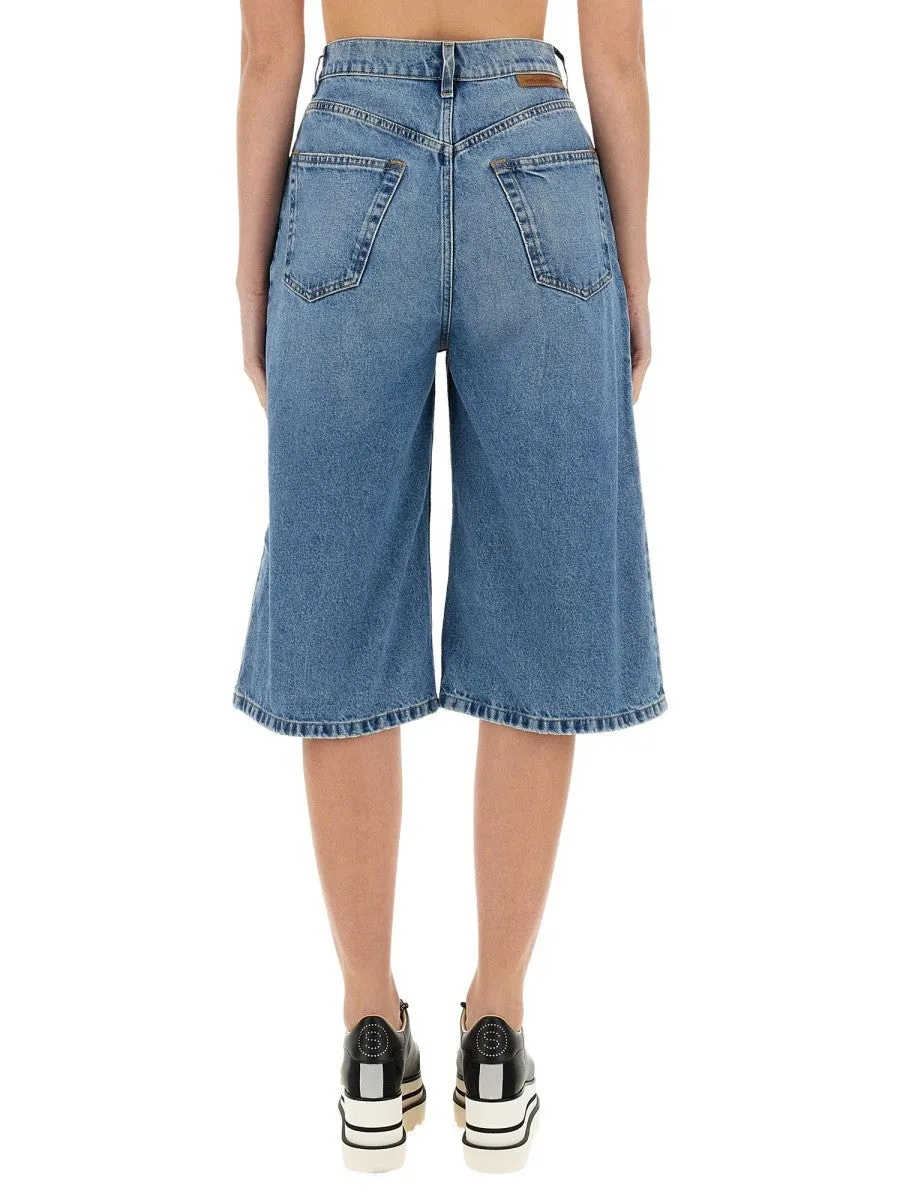 stella mccartney DENIM BERMUDA SHORTS sold by Siebentaschen product image thumbnail 3