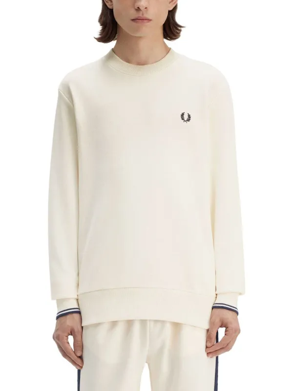 FRED PERRY SWEATSHIRT WITH LOGO sold by Siebentaschen
