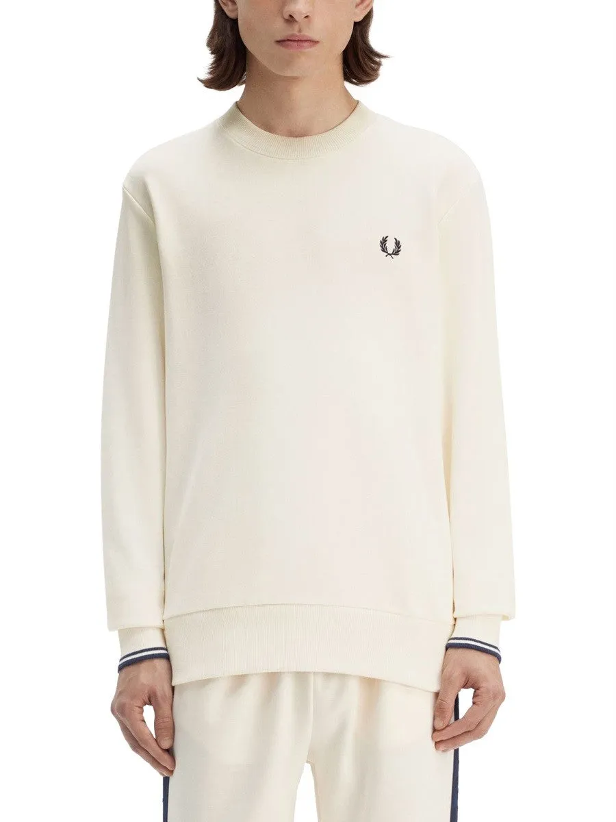 FRED PERRY SWEATSHIRT WITH LOGO sold by Siebentaschen