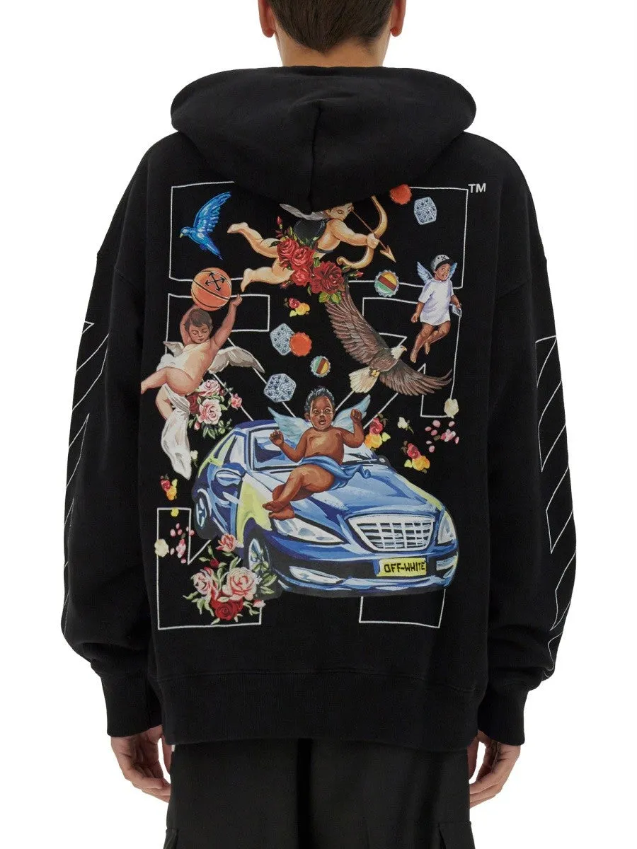 Off-white HOODIE sold by Siebentaschen product image thumbnail 3