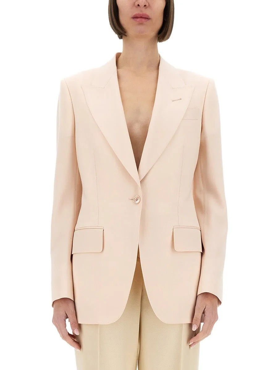TOM FORD SINGLE BREASTED WOOL JACKET sold by Siebentaschen