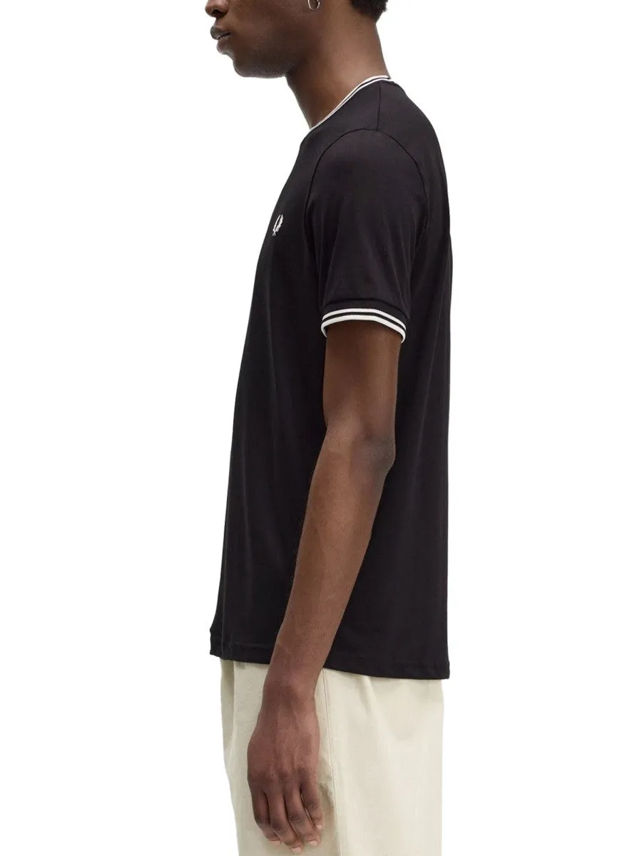 FRED PERRY DOUBLE STRIPE T-SHIRT sold by Siebentaschen product image thumbnail 3