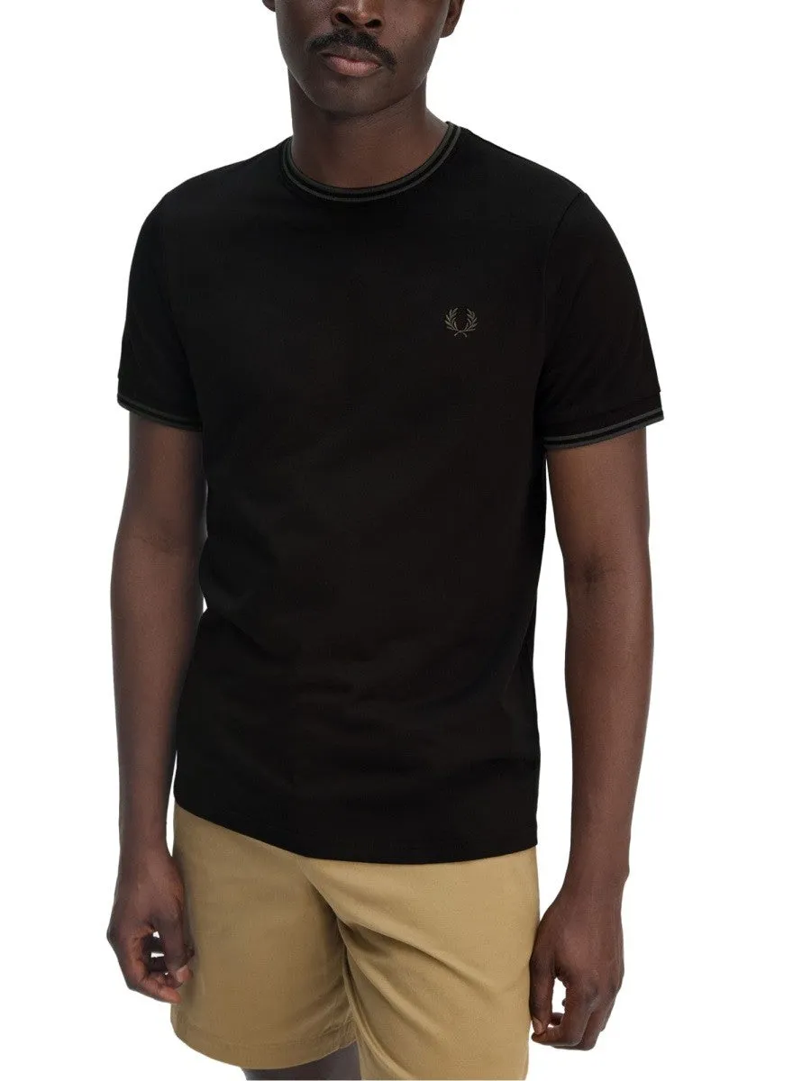 FRED PERRY DOUBLE STRIPE T-SHIRT sold by Siebentaschen product image thumbnail 2