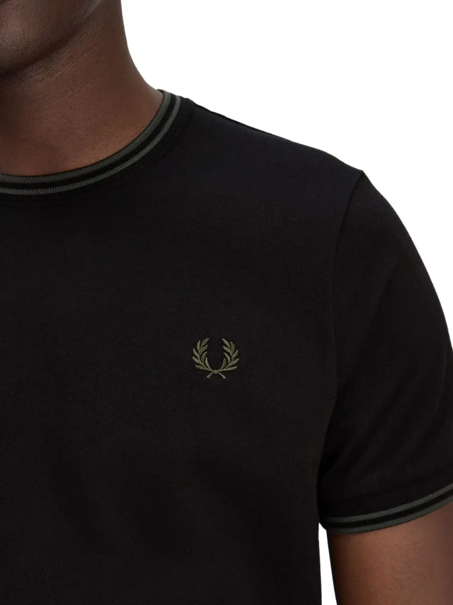 FRED PERRY DOUBLE STRIPE T-SHIRT sold by Siebentaschen product image thumbnail 4