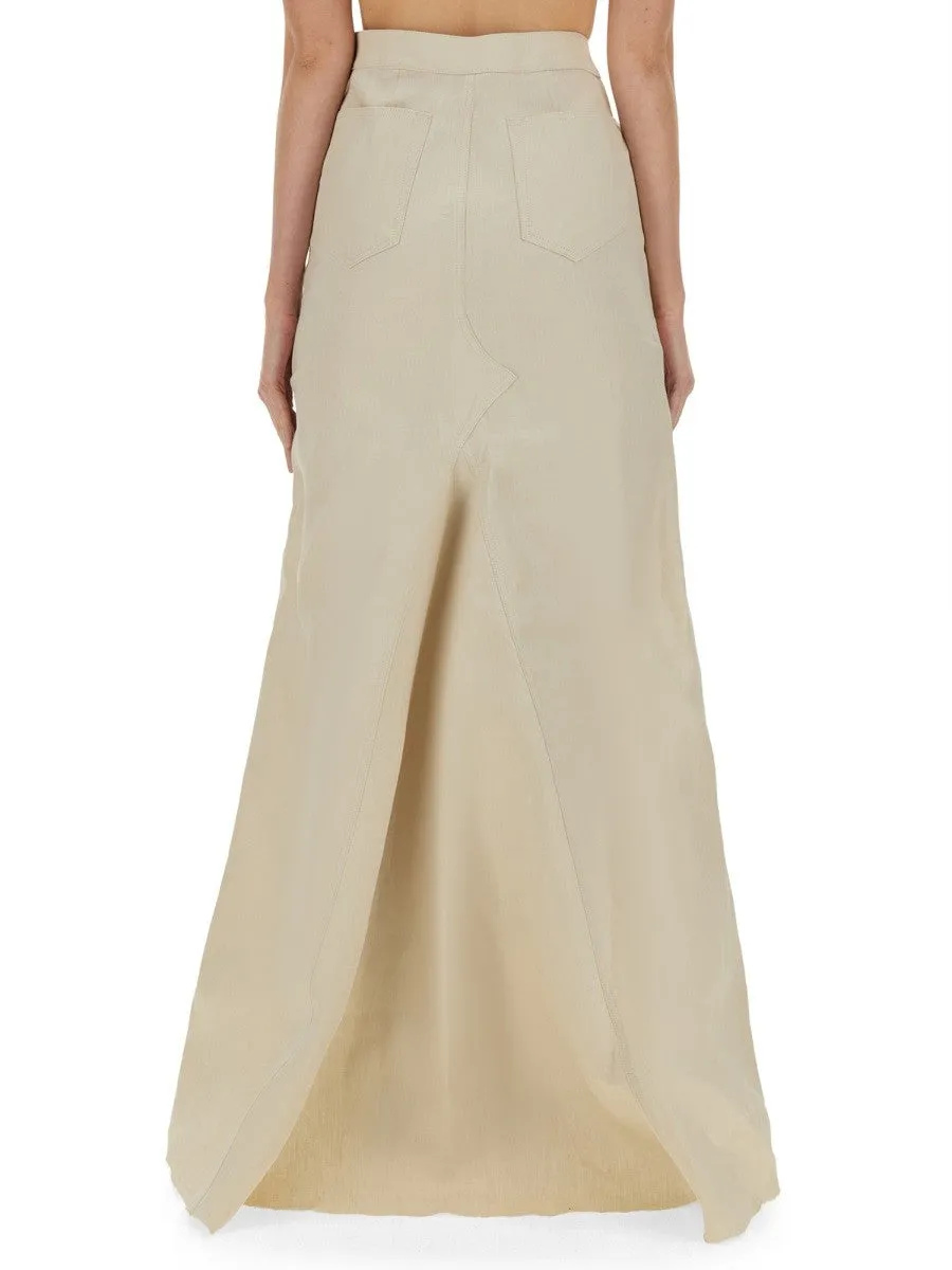 RICK OWENS LONG SKIRT sold by Siebentaschen product image thumbnail 3