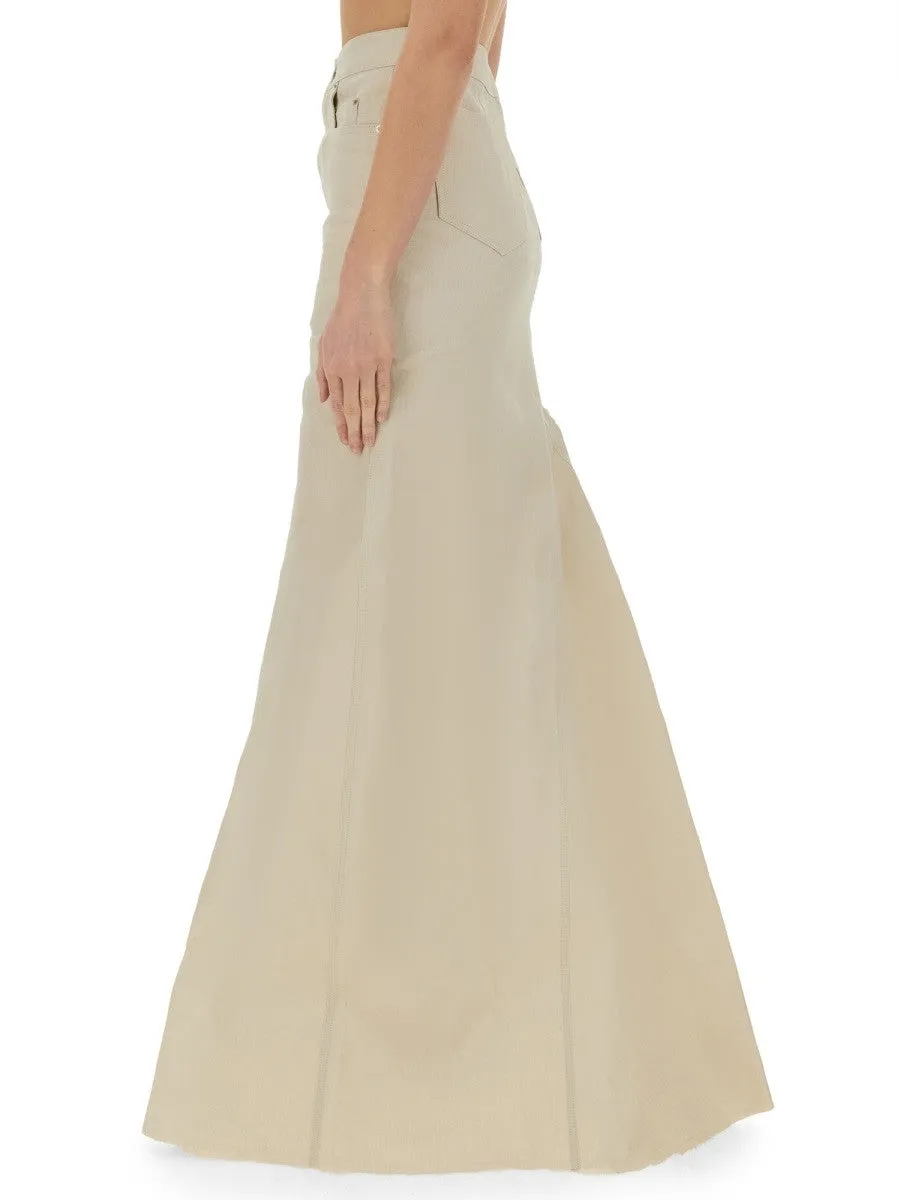 RICK OWENS LONG SKIRT sold by Siebentaschen product image thumbnail 4