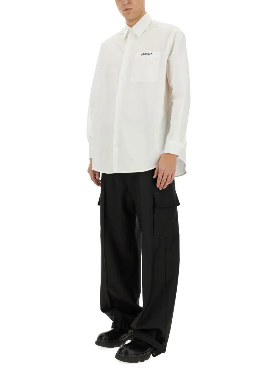 Off-white SHIRT WITH LOGO sold by Siebentaschen product image thumbnail 2