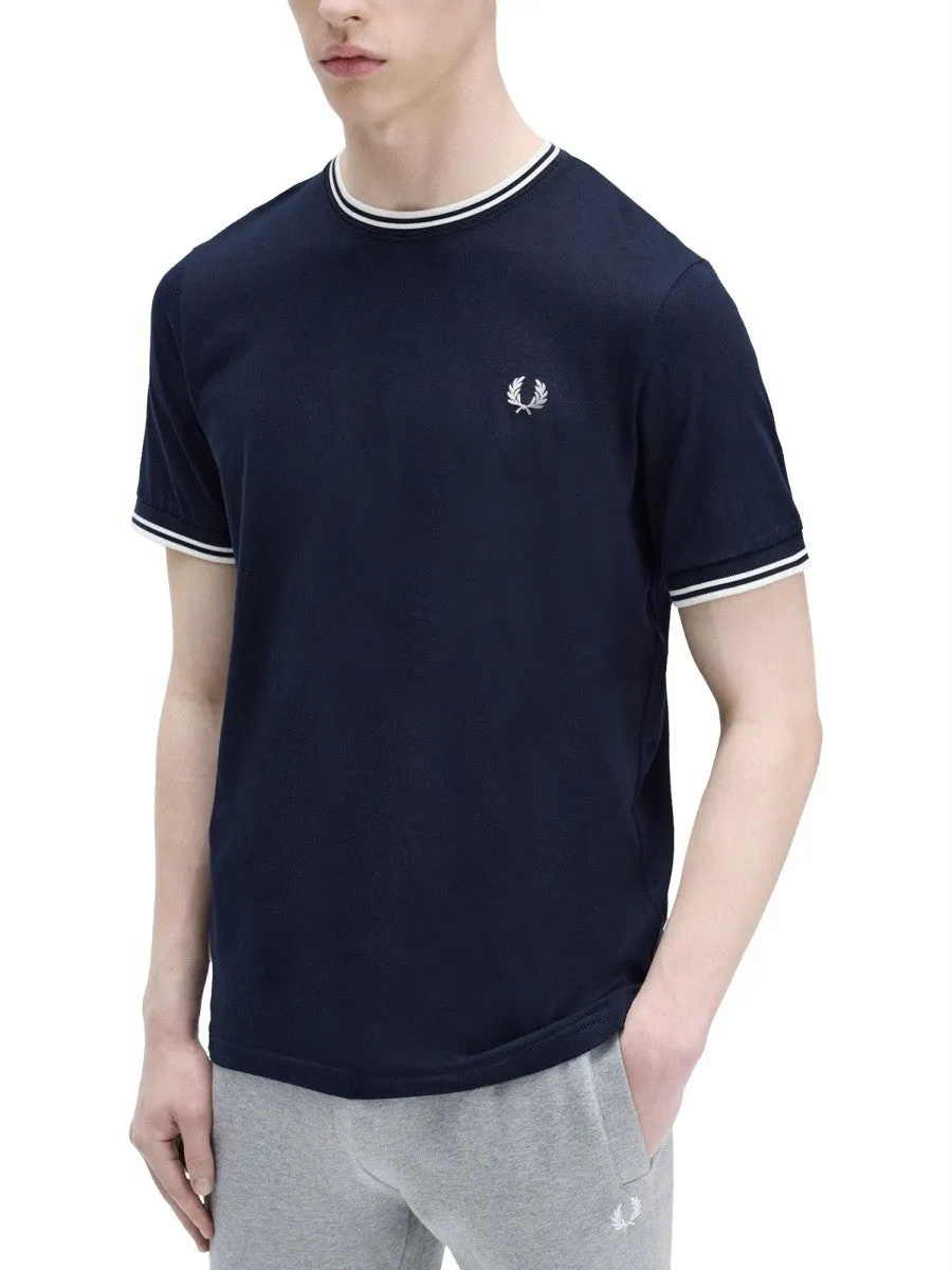 FRED PERRY DOUBLE STRIPE T-SHIRT sold by Siebentaschen product image thumbnail 3