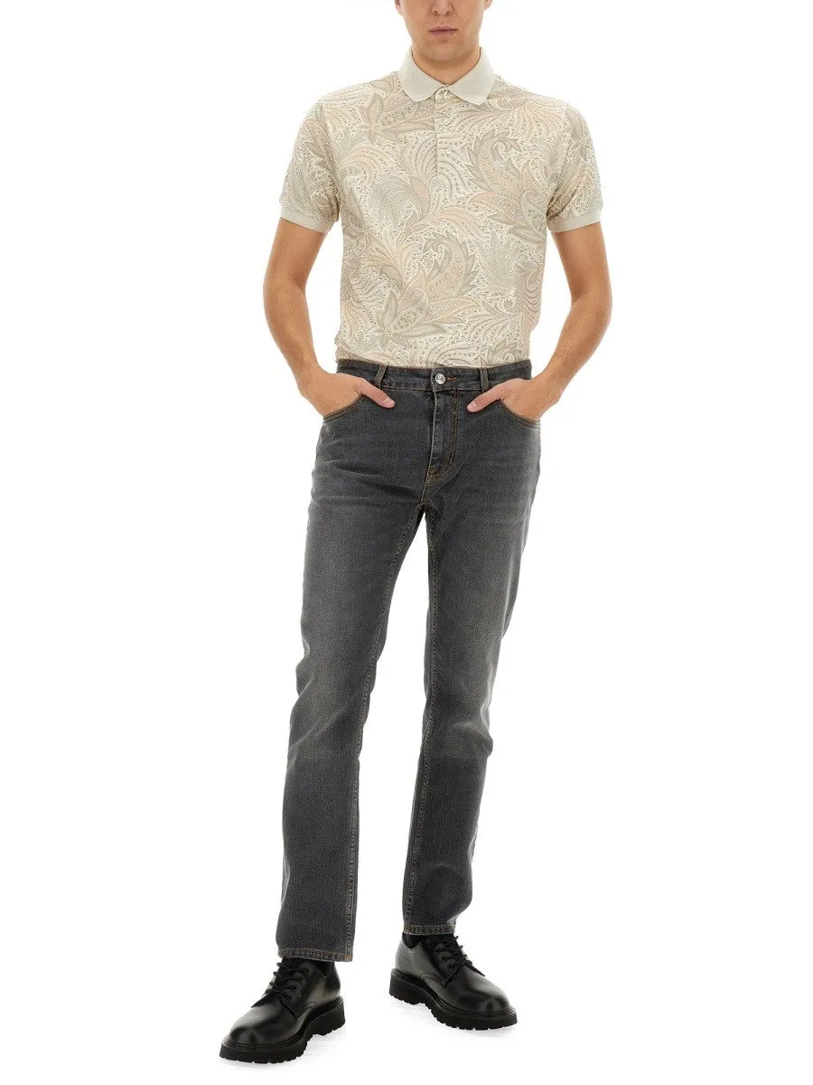 Etro POLO SHIRT WITH PRINT sold by Siebentaschen product image thumbnail 2