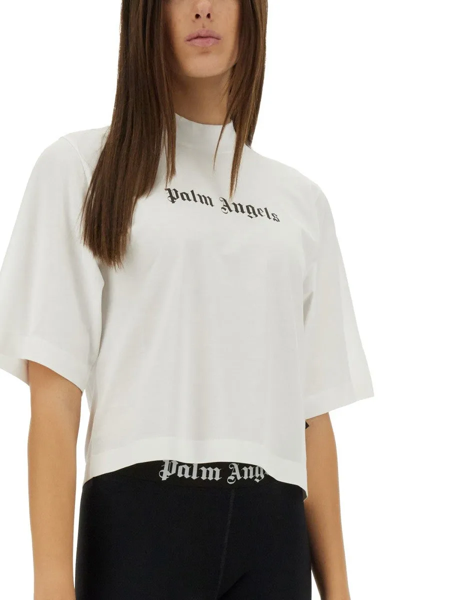 Palm Angels T-SHIRT WITH LOGO sold by Siebentaschen product image thumbnail 4