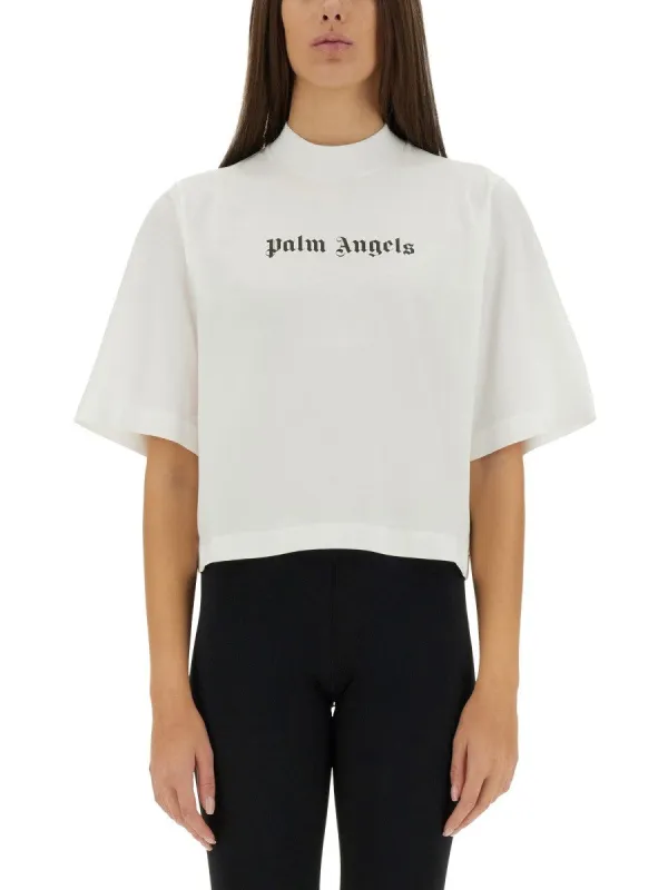 Palm Angels T-SHIRT WITH LOGO sold by Siebentaschen