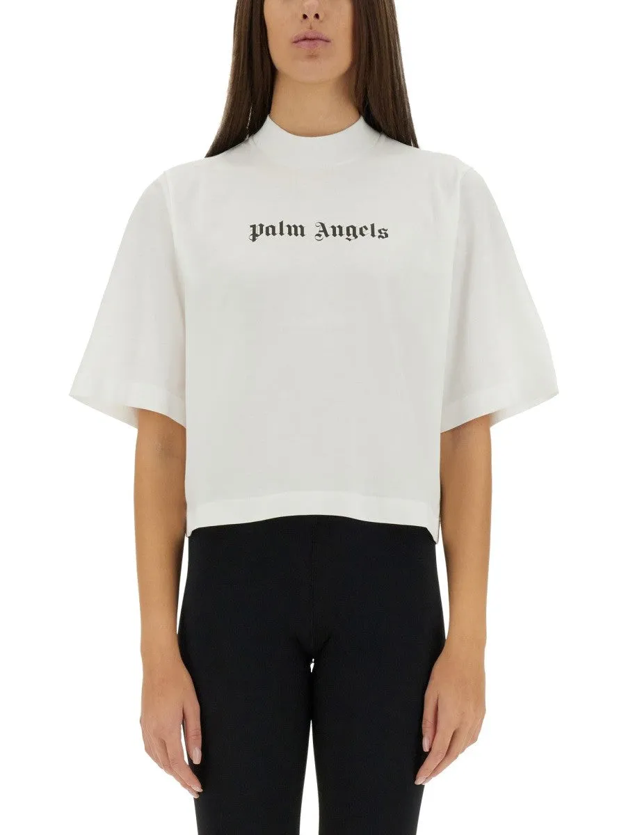 Palm Angels T-SHIRT WITH LOGO sold by Siebentaschen