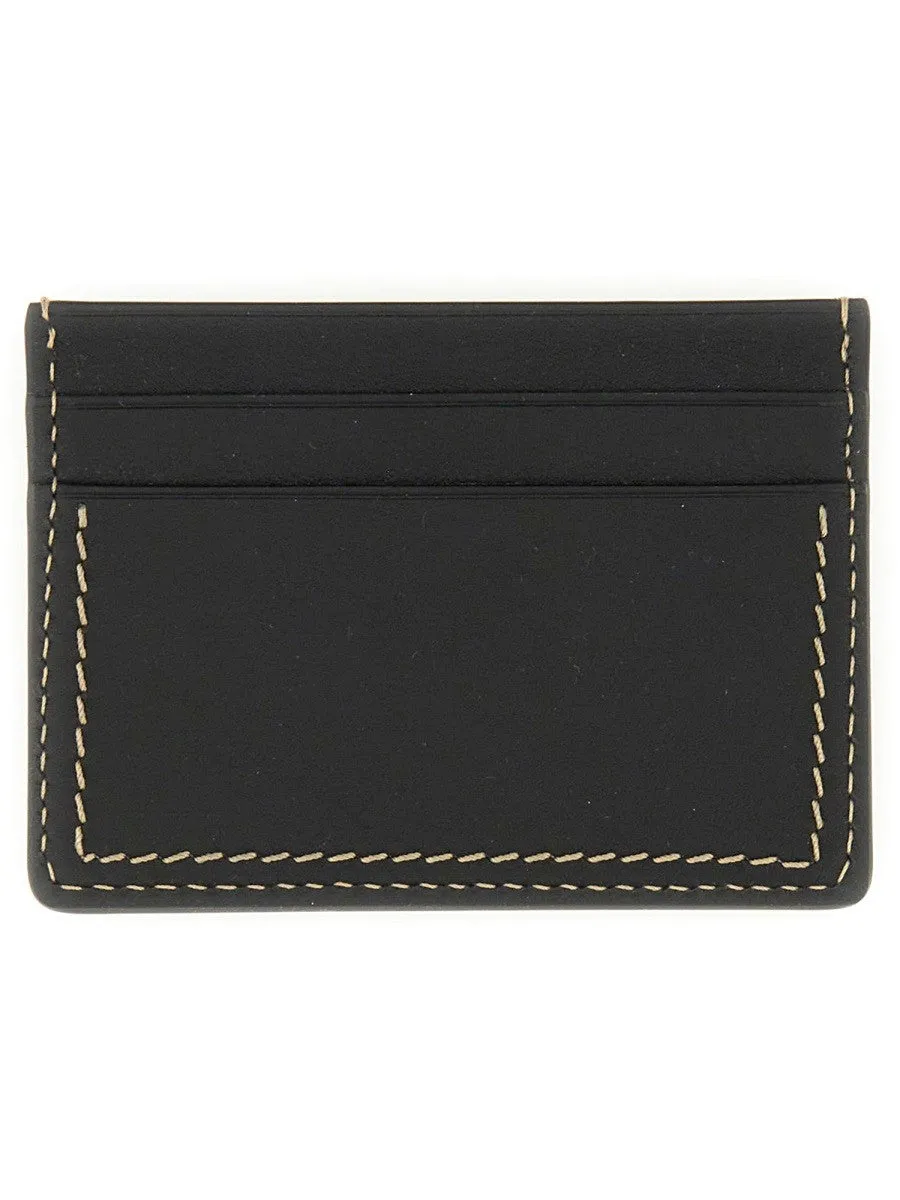 JIL SANDER Leather card holder sold by Siebentaschen product image thumbnail 2