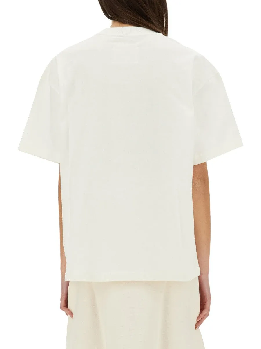 JIL SANDER T-SHIRT WITH LOGO sold by Siebentaschen product image thumbnail 3
