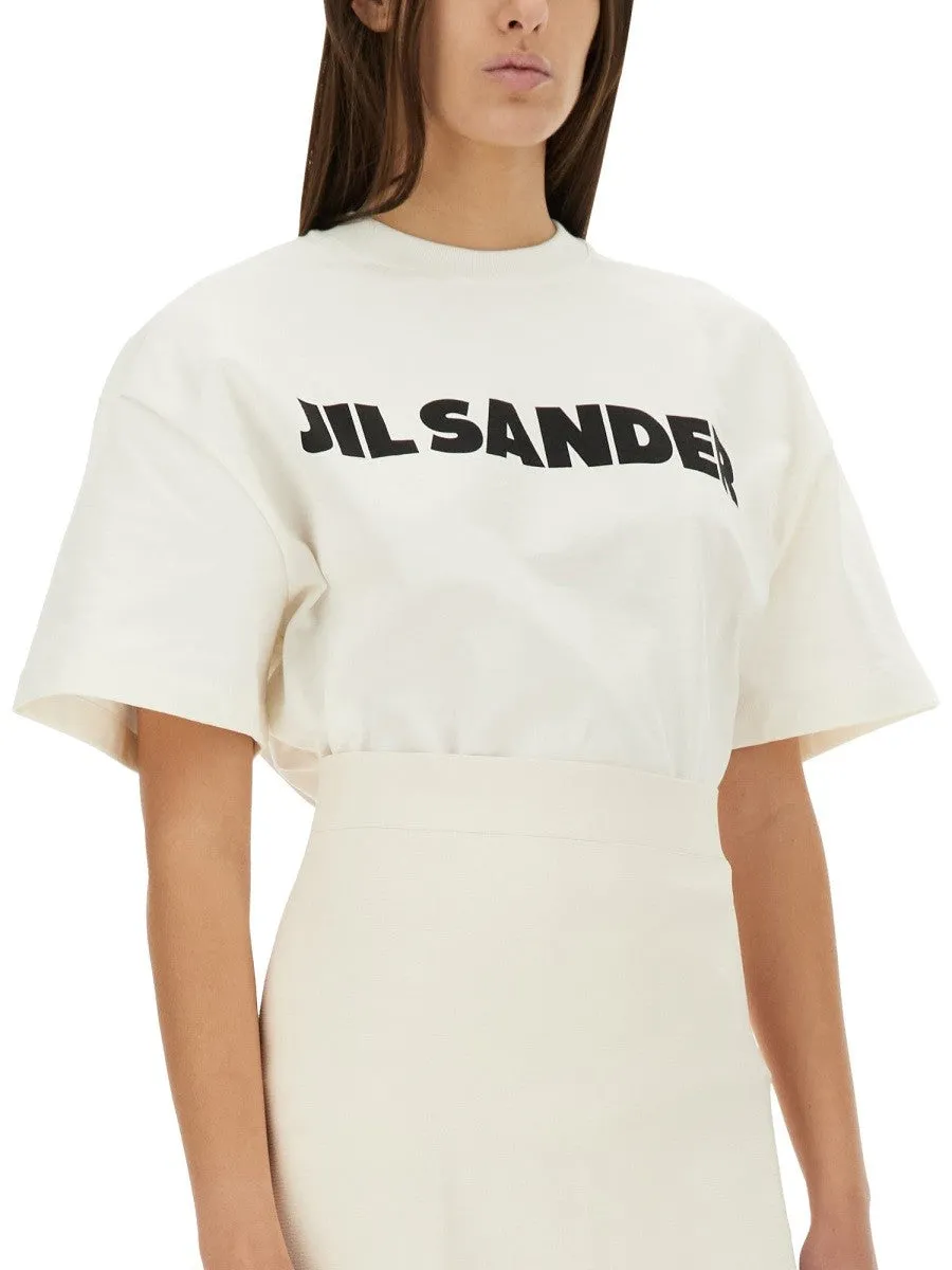 JIL SANDER T-SHIRT WITH LOGO sold by Siebentaschen product image thumbnail 4